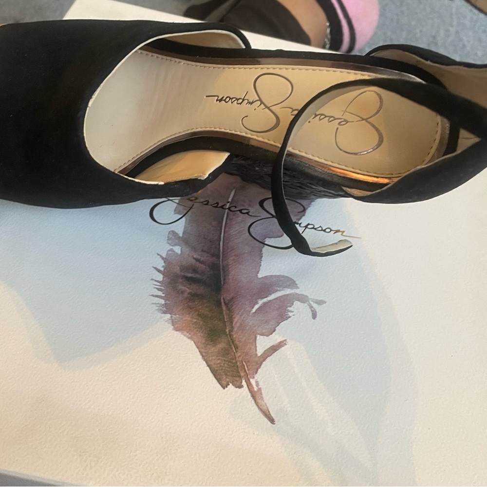 Jessica Simpson kid suede shoes sz7 NEED THESE GONE